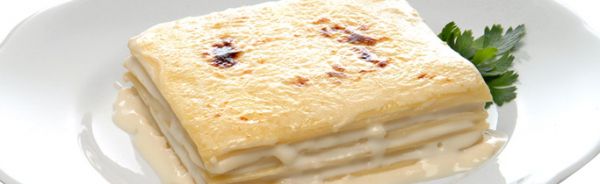 Lasanha quatro queijos