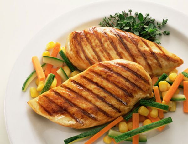 Filé de frango grelhado